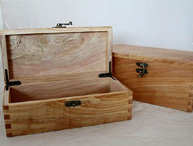 檜木手工珠寶盒 