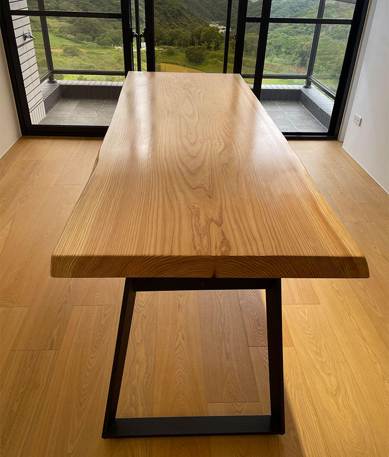日本杉木原木桌板