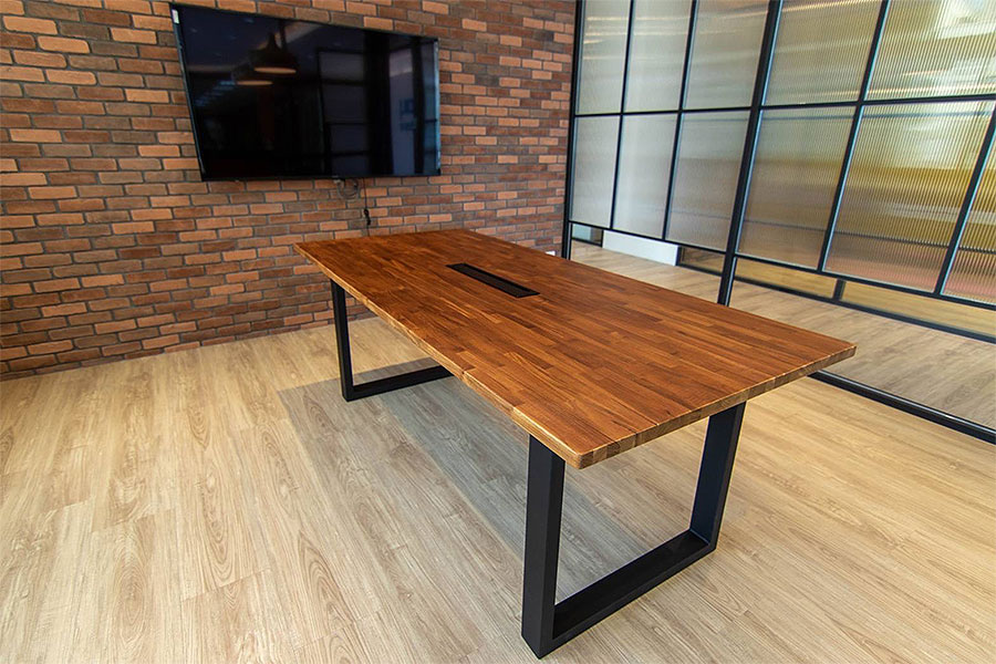 日本檜木拼接桌板