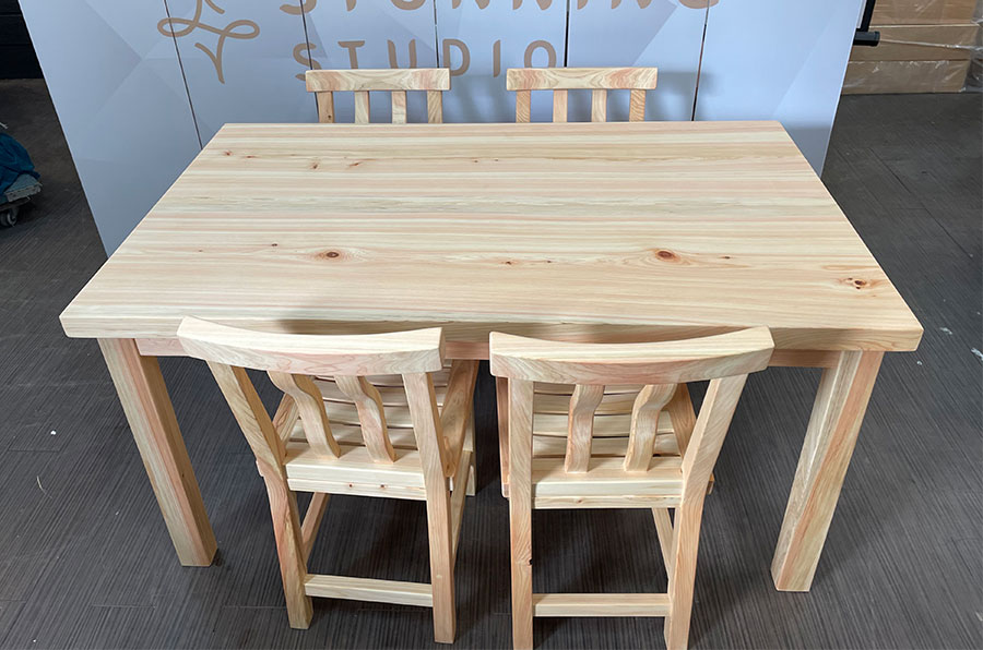 檜木餐桌椅