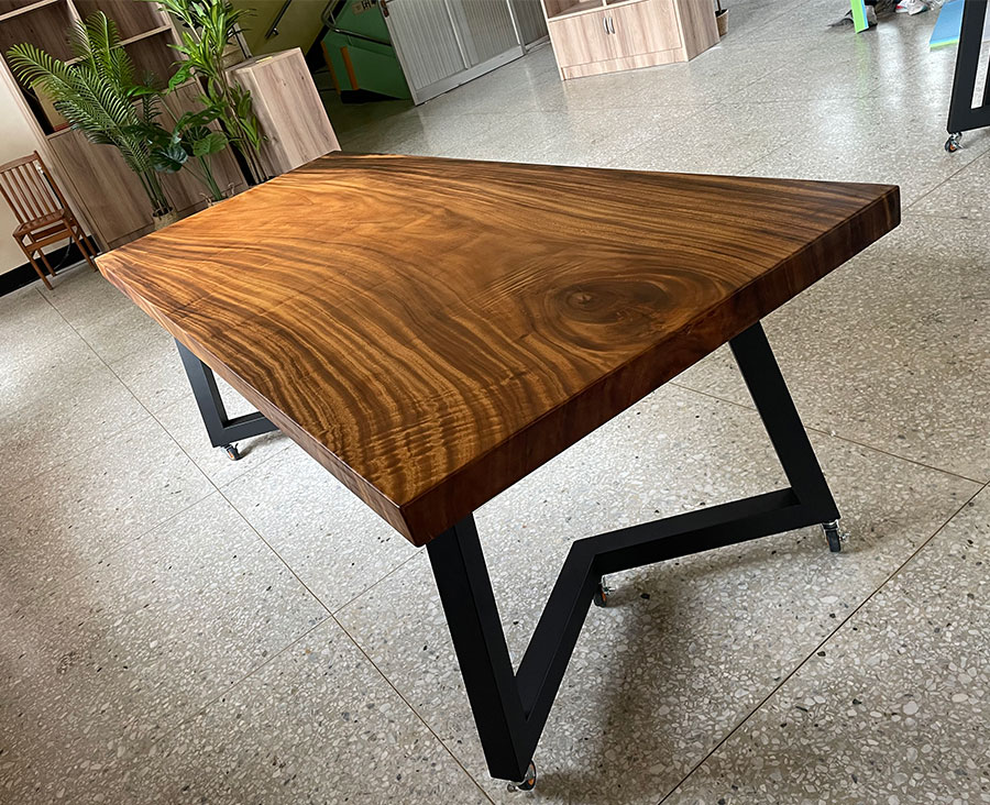 胡桃木實木桌板