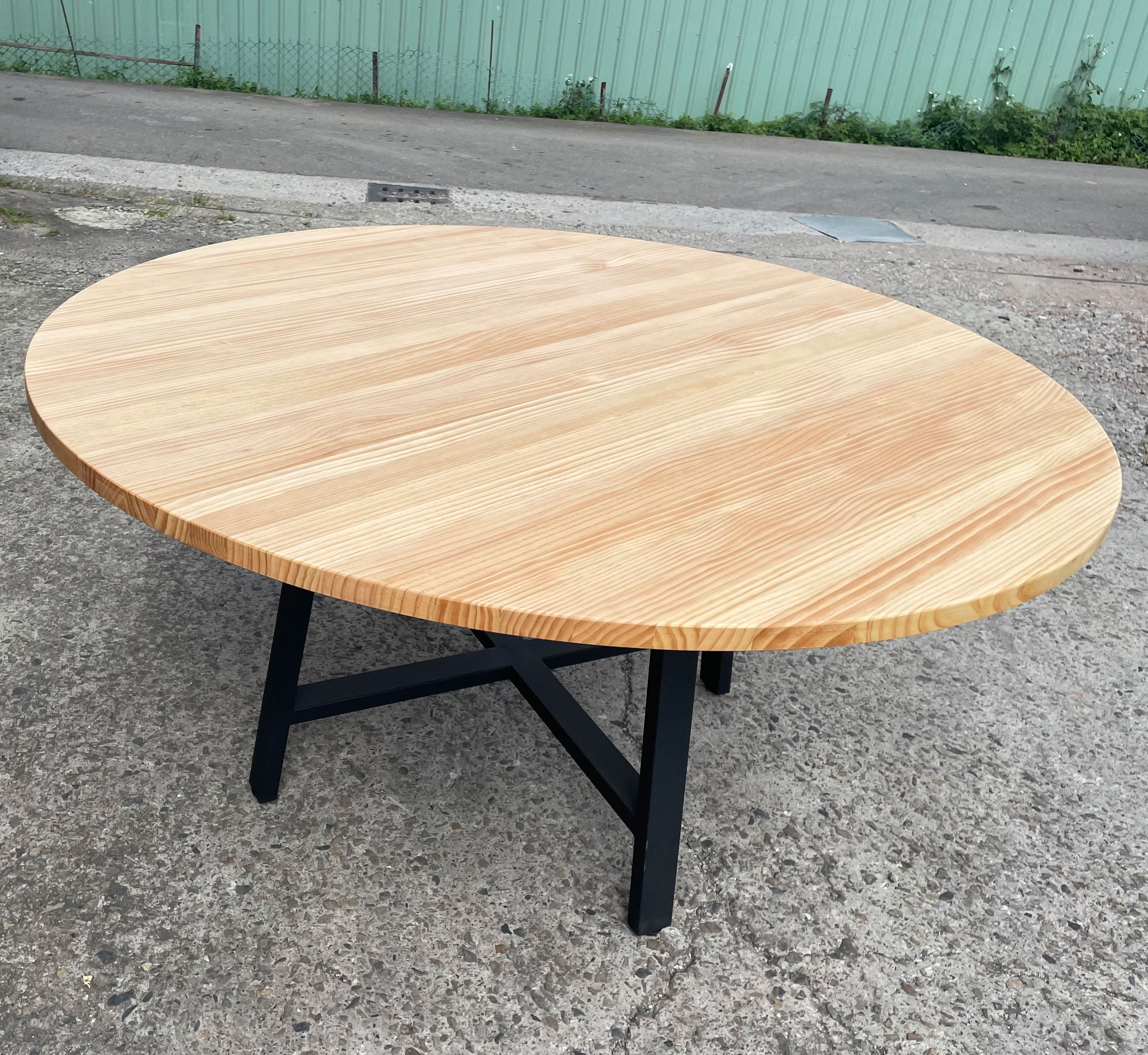 中式實木餐桌