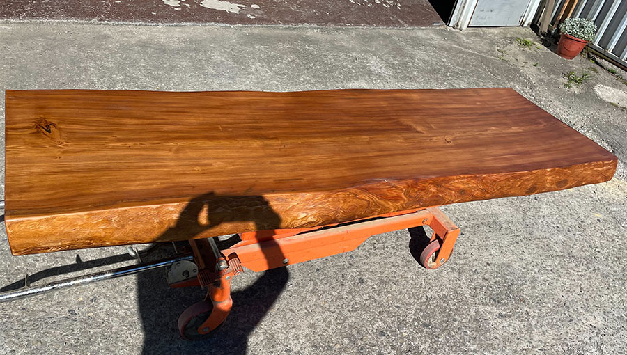 松木原木桌板
