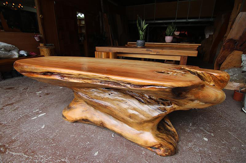 台灣紅檜奇木桌