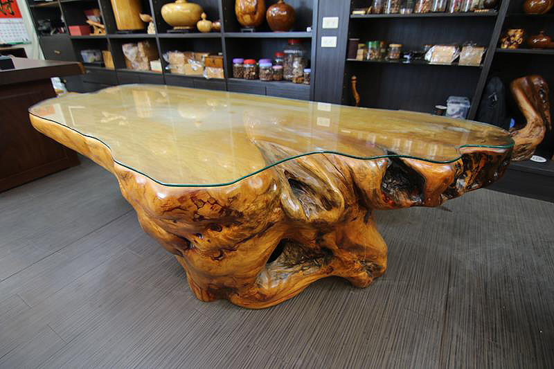台灣黃檜奇木桌