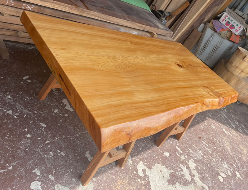 台灣黃檜實木桌板