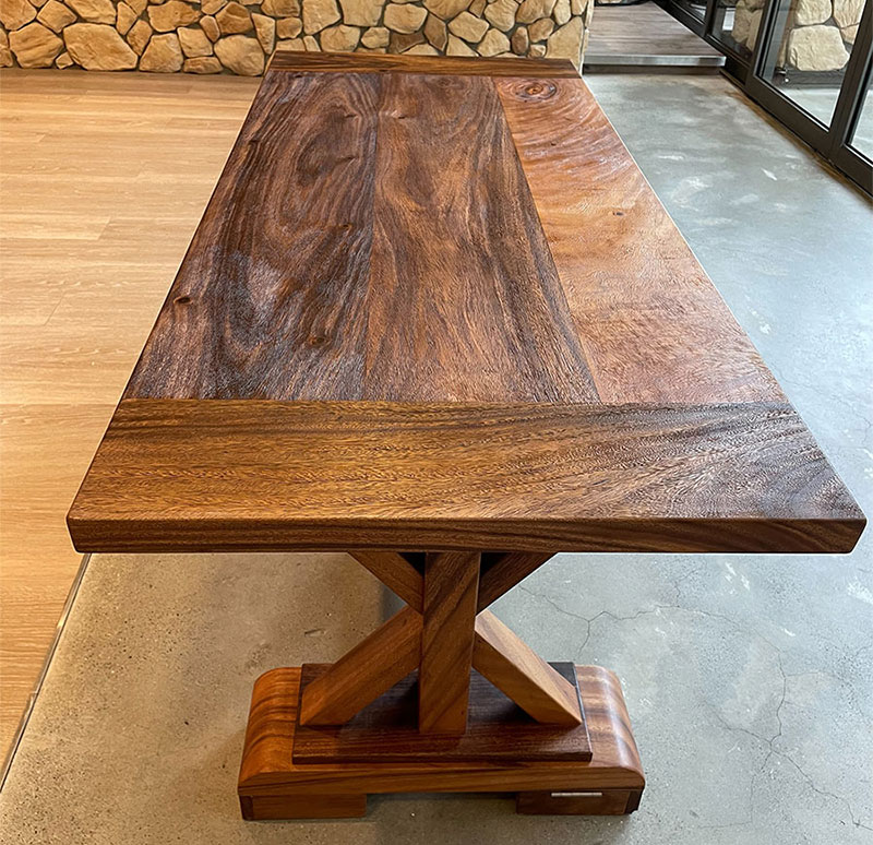 原木桌